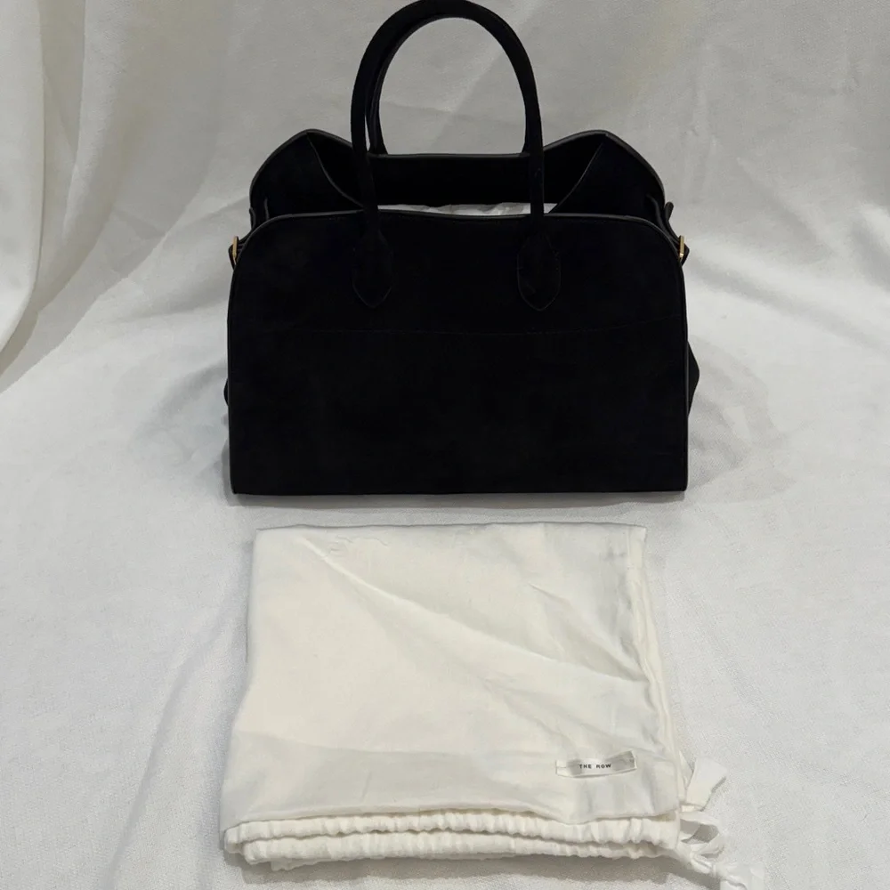 NWT The Row Soft Margaux 15 Bag in Suede - Picture 9 of 9